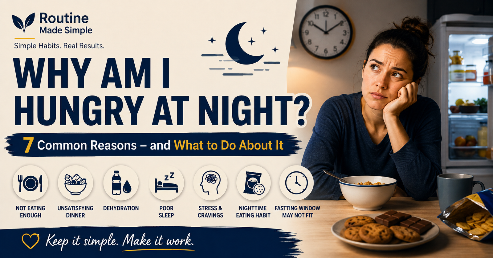 Why am I hungry at night? 7 common reasons for nighttime hunger