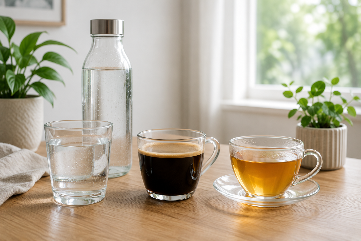 What can you drink while intermittent fasting – water, black coffee and tea